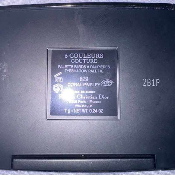 NWOB — Dior 5 Couleurs Couture Eyeshadow Palette — 629 Coral Paisley - Picture 3 of 4
